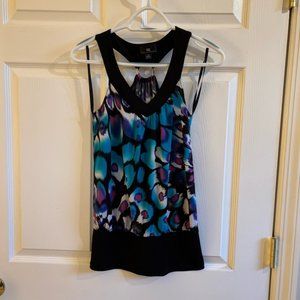 IZ Byer California Blue Blouse Women's Size M